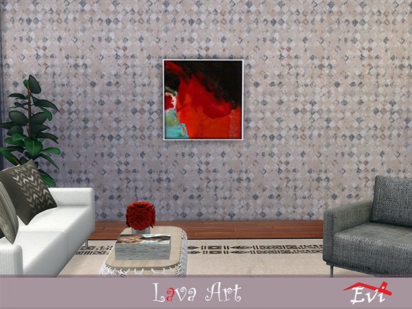  The Sims Resource: Lava art by evi