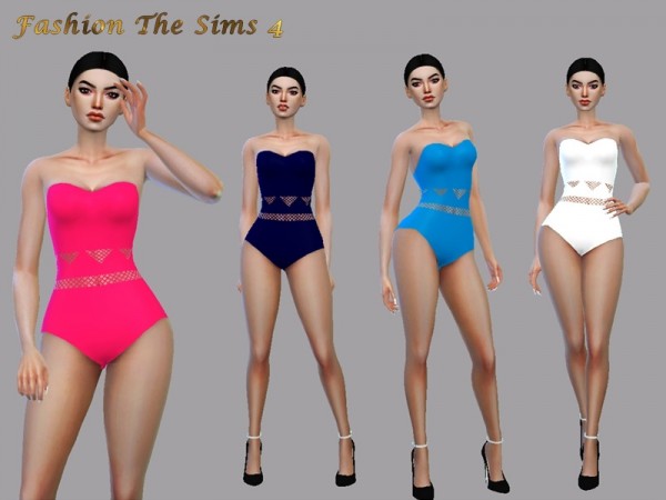 The Sims Resource: Swimsuit Lunna by LYLLYAN