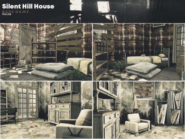  The Sims Resource: Silent Hill House by Pralinesims