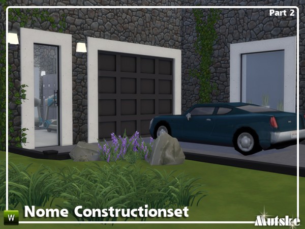 The Sims Resource: Nome Arched Construction set by mutske