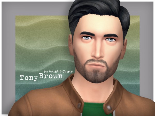  The Sims Resource: Tony Brown   No CC sim by WistfulCastle
