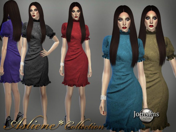  The Sims Resource: Asliene dress 5