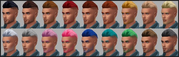  Sims 4 Studio: Felix Hair