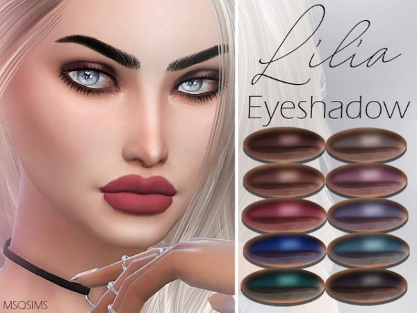  MSQ Sims: Lilia Eyeshadow