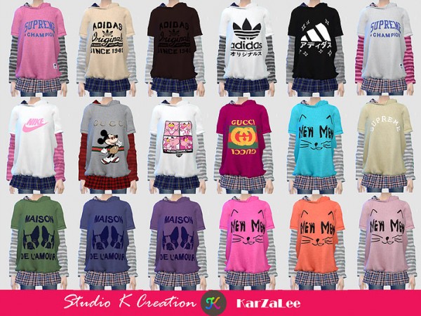 Studio K Creation: T02 hoodie sweatshirt