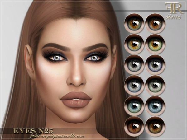  The Sims Resource: Eyes N25 by FashionRoyaltySims