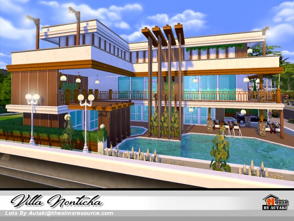  The Sims Resource: Villa Nonticha by Autaki