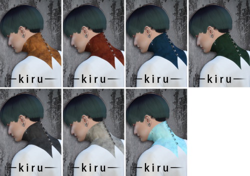  Kiru: Arrow Piercing The Head, Neck Corset and Bishop Sleeve Top
