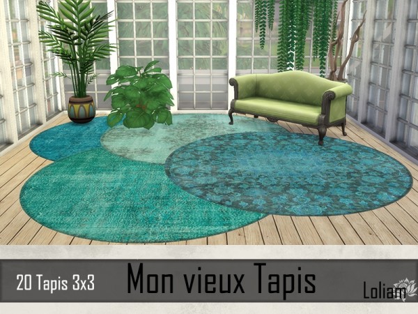  Sims Artists: My old carpet