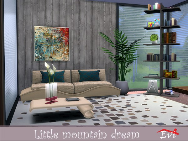  The Sims Resource: Little Mountain dream house by evi