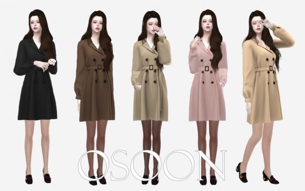  Osoon: Trench Dress