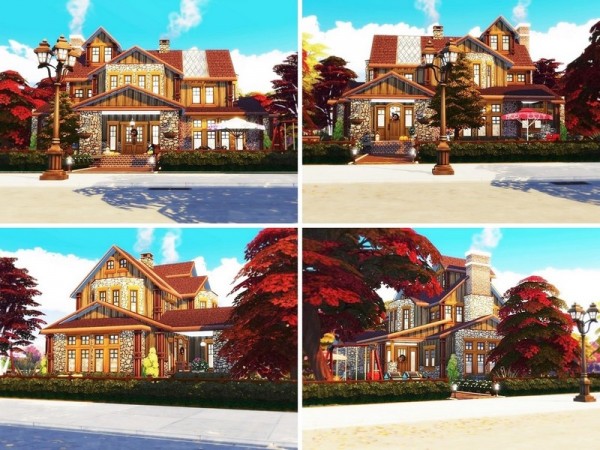  The Sims Resource: Autumn Pearl House by MychQQQ