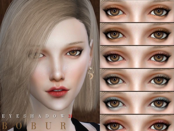  The Sims Resource: Eyeshadow 31 by Bobur3