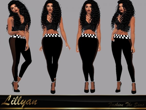  The Sims Resource: Leggings Leandra by LYLLYAN