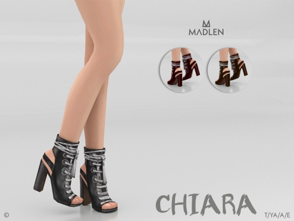  The Sims Resource: Madlen Chiara Boots by MJ95