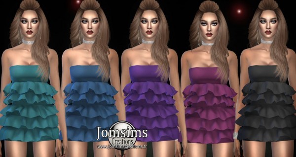  Jom Sims Creations: Samelia Dress