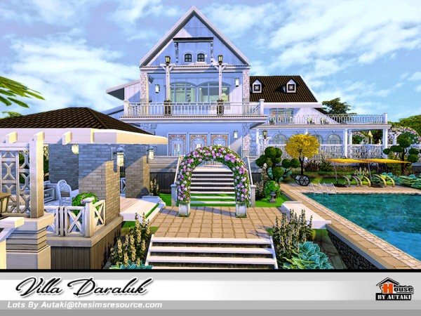  The Sims Resource: Villa Daraluk by Autaki