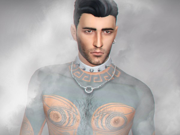  The Sims Resource: Amado necklace by WistfulCastle
