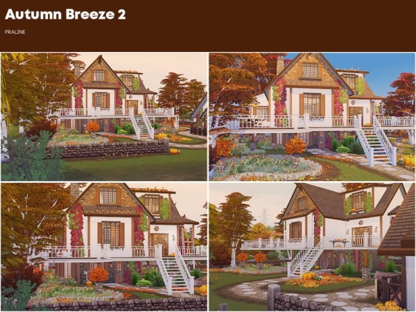  The Sims Resource: Autumn Breeze House 2 by Pralinesims