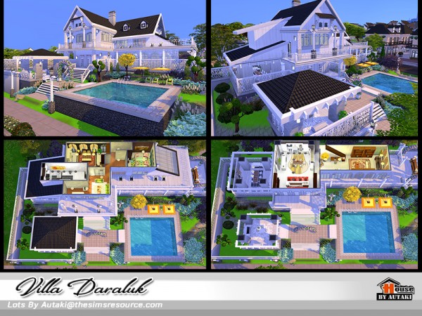  The Sims Resource: Villa Daraluk by Autaki