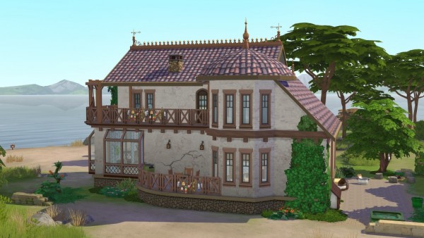 Ihelen Sims: House by the sea by fatalist