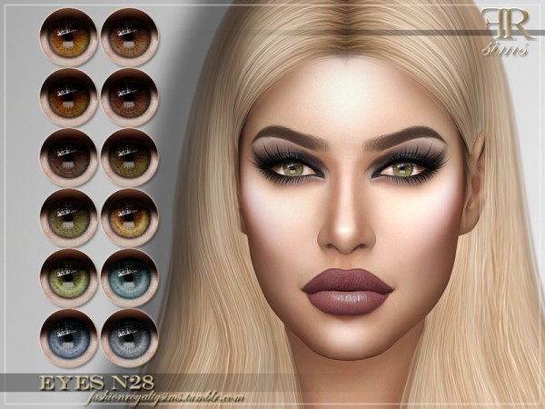  The Sims Resource: Eyes N28 by FashionRoyaltySims