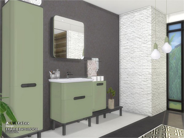  The Sims Resource: Frame Bathroom by ArtVitalex