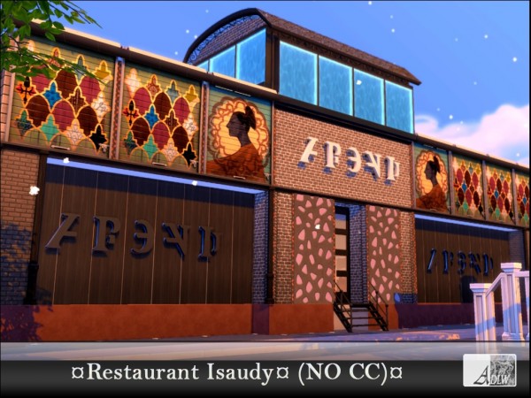  Mod The Sims: Restaurant Isaudy by tsukasa31