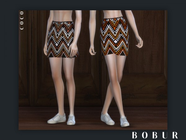  The Sims Resource: Coco skirt by Bobur