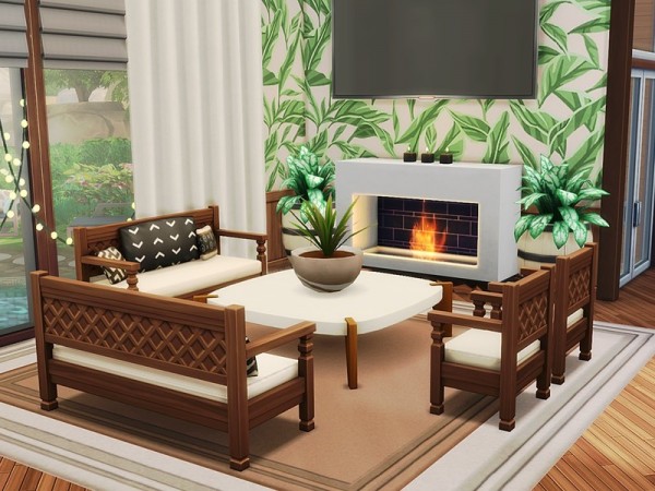  The Sims Resource: Summer Wind House by MychQQQ