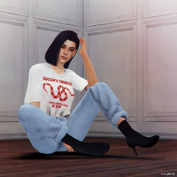  MMSIMS: Days Thigh high and Ankle Boots