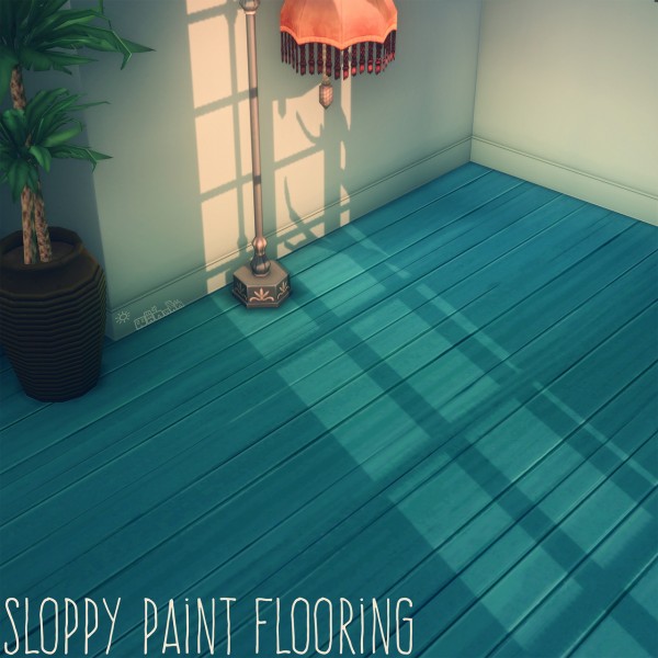  Picture Amoebae: Sloppy Paint Flooring