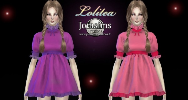 Jom Sims Creations: Lolitea Dress