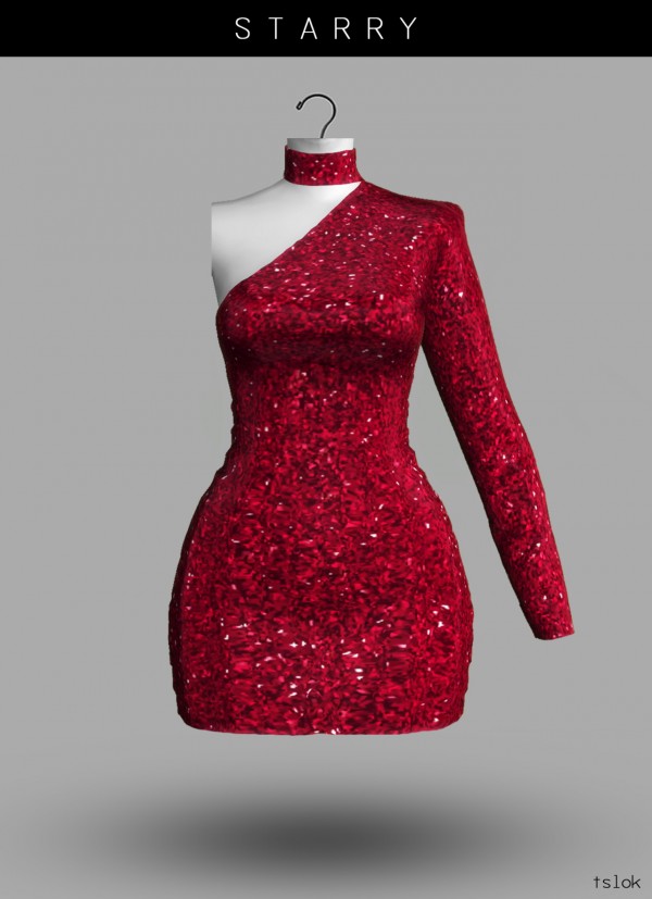  Tslok: Starry Sequin Dress