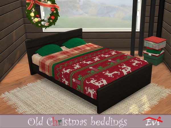  The Sims Resource: Christmas Beddings by evi