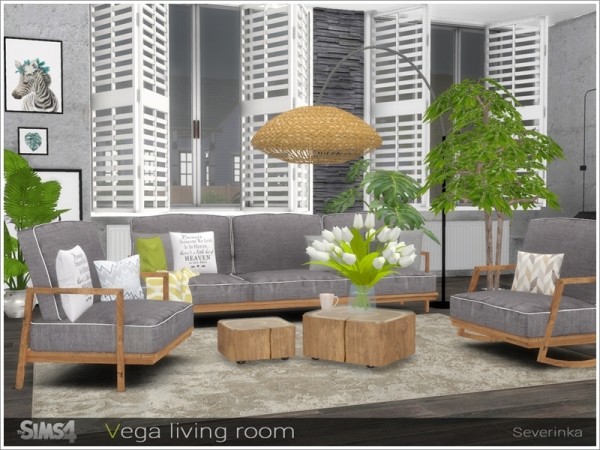  The Sims Resource: Vega livingroom by Severinka