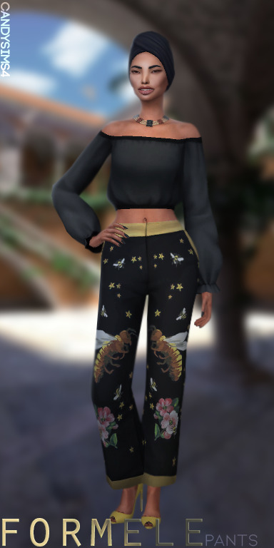  Candy Sims 4: Formele Pants