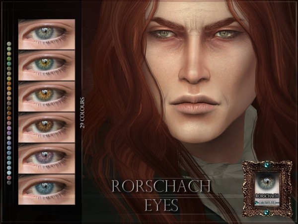  The Sims Resource: Rorschach Eyes by RemusSirion