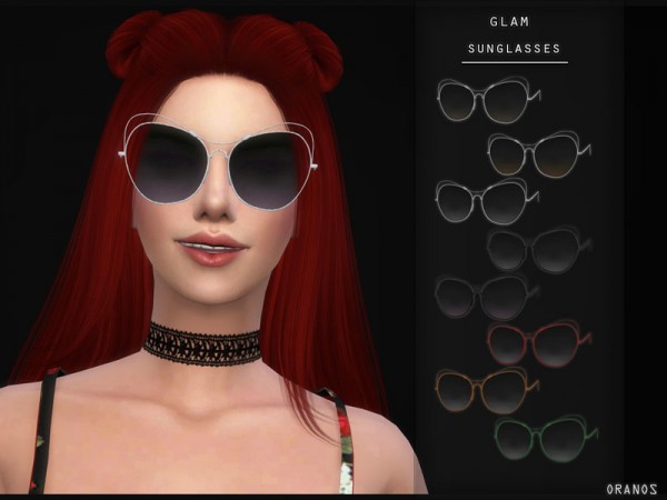  The Sims Resource: Glam Sunglasses by OranosTR