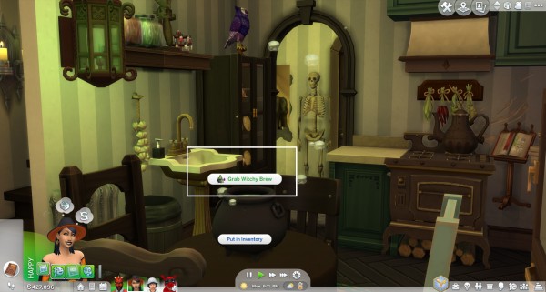  Mod The Sims: Witchy Brew Cauldron by icemunmun
