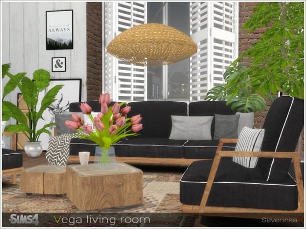  The Sims Resource: Vega livingroom by Severinka