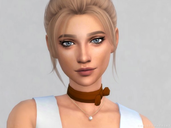  The Sims Resource: Neck Scarf by Christopher067