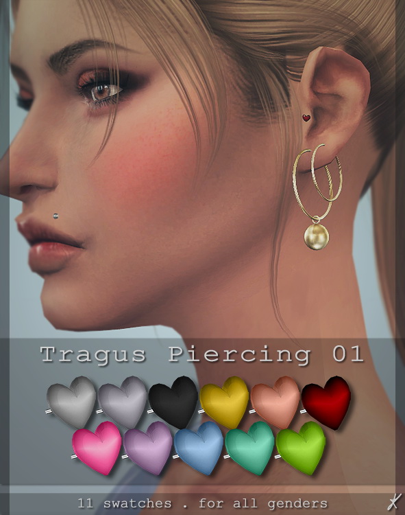  Quirky Kyimu: Tragus Piercing 01