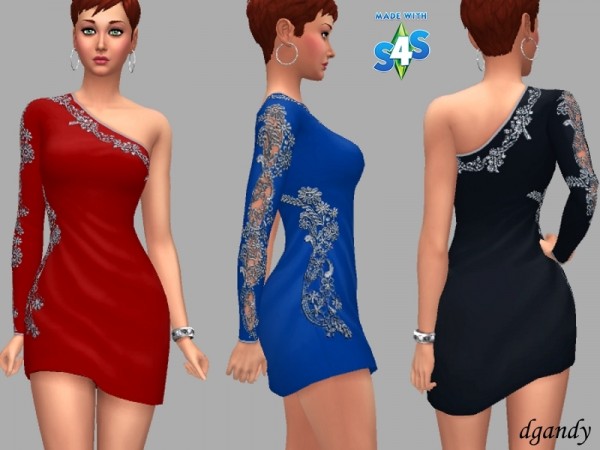  The Sims Resource: Dress Fran by dgandy