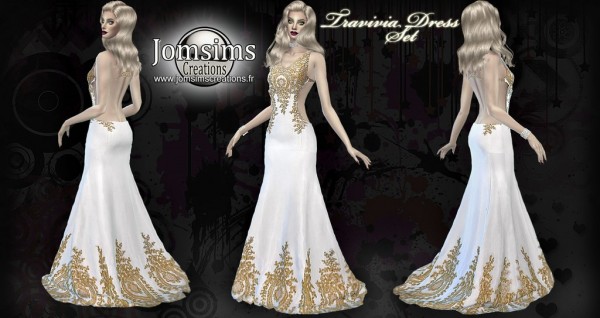  Jom Sims Creations: Travivia Dress