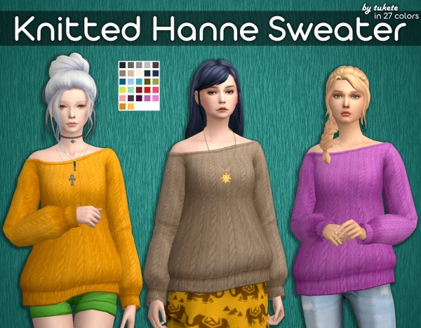 Tukete: Knitted Hanne Sweater