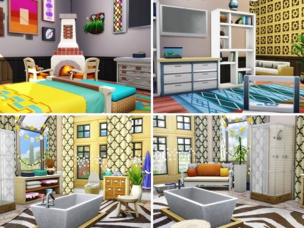  The Sims Resource: Sweet Tropical Life house 3 by MychQQQ