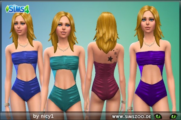  Blackys Sims 4 Zoo: Swimsuit by nicy1