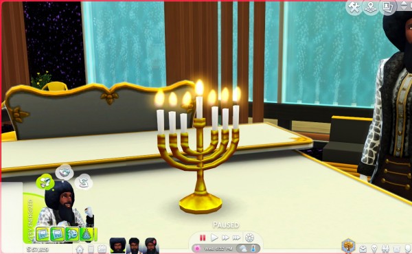  Mod The Sims: Menorah of the Jews by thril1