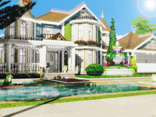 The Sims Resource: Sweet Victorian House by MychQQQ